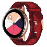 20mm ナイロン織りウォッチバンド、Samsung Galaxy Watch4 Classic 42mm用、Samsung Galaxy Watch Active 2用
