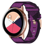 20mm ナイロン織りウォッチバンド、Samsung Galaxy Watch4 Classic 42mm用、Samsung Galaxy Watch Active 2用