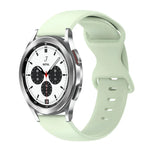 20mm バタフライバックル 単色シリコンウォッチバンド、Samsung Galaxy Watch 4 44mm用、Samsung Galaxy Watch 4 Classic 46mm用、Samsung Galaxy Watch 4 Classic 42mm用、Samsung Galaxy Watch Active 2用