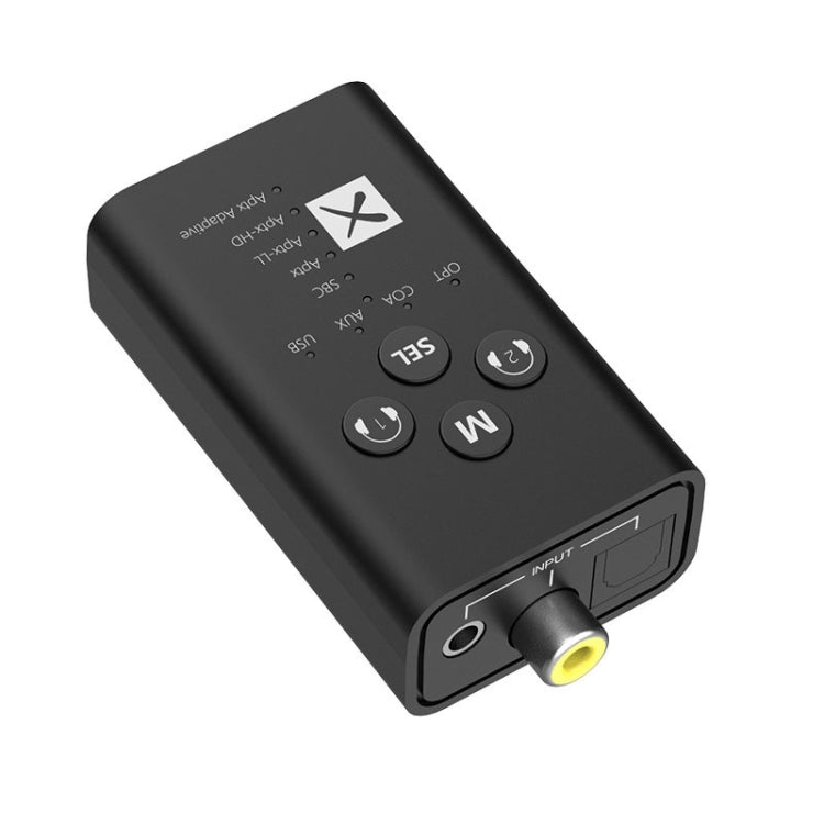 T9 低遅延 5.2 Bluetoothオーディオトランスミッター 光ファイバー・同軸・APTXフルシリーズ対応 USBケーブル付き、ケーブルなし