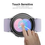 Samsung Galaxy Watch5 40mm用 ENKAY 3D PC＋PMMA HDフルカバレッジスクリーンプロテクターフィルム、1枚、2枚、5枚、10枚