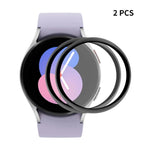 Samsung Galaxy Watch5 40mm用 ENKAY 3D PC＋PMMA HDフルカバレッジスクリーンプロテクターフィルム、1枚、2枚、5枚、10枚
