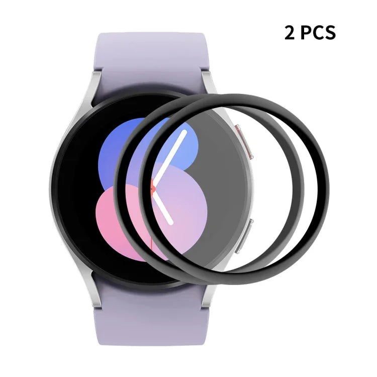 Samsung Galaxy Watch5 40mm用 ENKAY 3D PC＋PMMA HDフルカバレッジスクリーンプロテクターフィルム、1枚、2枚、5枚、10枚