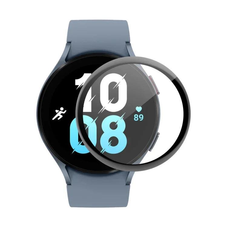 Samsung Galaxy Watch5 44mm用 ENKAY 3Dフルカバレッジ PC＋PMMA HDスクリーンプロテクターフィルム、1枚、2枚、5枚、10枚