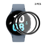 Samsung Galaxy Watch5 44mm用 ENKAY 3Dフルカバレッジ PC＋PMMA HDスクリーンプロテクターフィルム、1枚、2枚、5枚、10枚