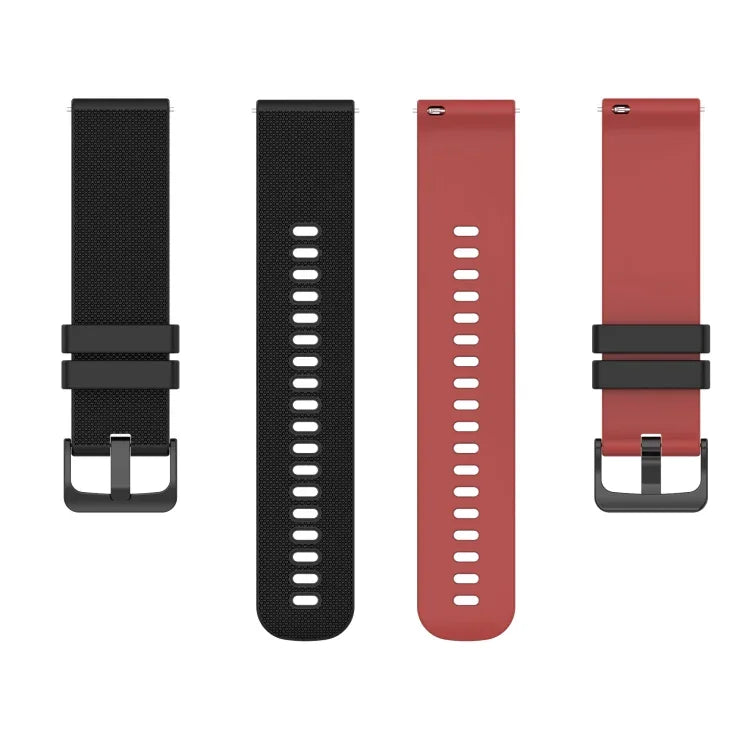 20mm チェッカードツートンシリコンウォッチバンド、Samsung Gear Sport用、Samsung Gear S2 Classic用