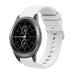 20mm 無地ソフトシリコンウォッチバンド、Samsung Gear S2 Classic用、Samsung Galaxy Watch Active 2 40mm用
