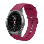 20mm 無地ソフトシリコンウォッチバンド、Samsung Gear S2 Classic用、Samsung Galaxy Watch Active 2 40mm用