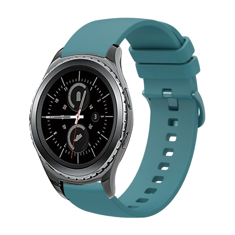 20mm 無地ソフトシリコンウォッチバンド、Samsung Gear S2 Classic用、Samsung Galaxy Watch Active 2 40mm用