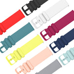 20mm 無地ソフトシリコンウォッチバンド、Samsung Gear S2 Classic用、Samsung Galaxy Watch Active 2 40mm用