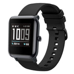 20mm Solid Color Soft Silicone Watch Band, For Amazfit GTS, For Amazfit BIP