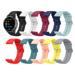 22mm Solid Color Soft Silicone Watch Band, For Amazfit 2 Stratos