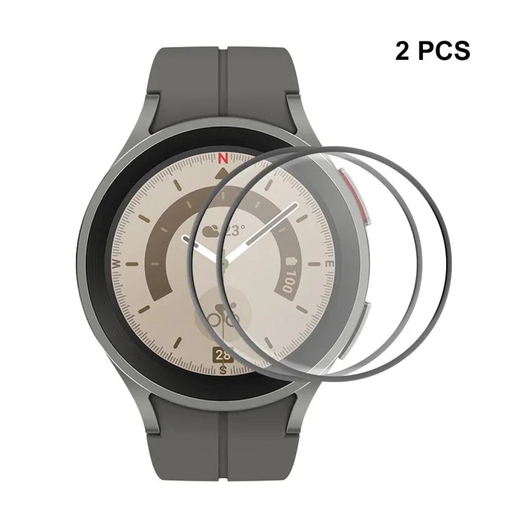 Samsung Galaxy Watch5 Pro 45mm用 ENKAY 3Dフルカバレッジ HDスクリーンプロテクターフィルム、1枚、2枚、5枚、10枚