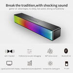AEC BT601 RGBライト HiFiサウンドバー Bluetoothスピーカー ホームシアター、BT601