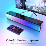 AEC BT601 RGBライト HiFiサウンドバー Bluetoothスピーカー ホームシアター、BT601