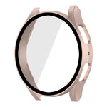 Samsung Galaxy Watch5 44mm用 ENKAY Hat-Prince フルカバレッジ PCフレーム＋9H強化ガラスケース