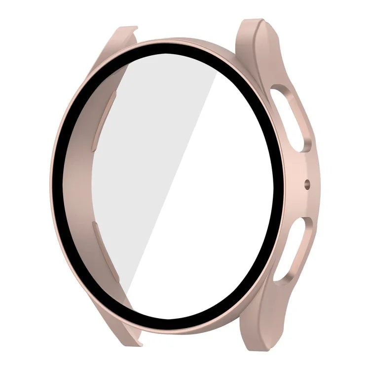 Samsung Galaxy Watch5 44mm用 ENKAY Hat-Prince フルカバレッジ PCフレーム＋9H強化ガラスケース