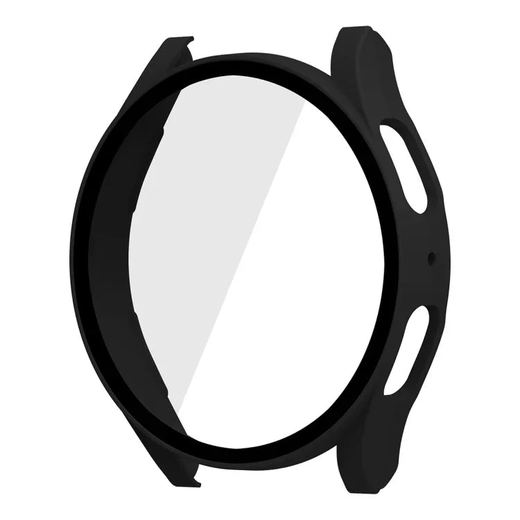 Samsung Galaxy Watch5 44mm用 ENKAY Hat-Prince フルカバレッジ PCフレーム＋9H強化ガラスケース