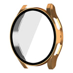 Samsung Galaxy Watch5 44mm用 ENKAY Hat-Prince フルカバレッジ PCフレーム＋9H強化ガラスケース