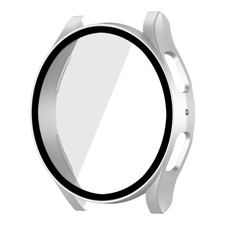 Samsung Galaxy Watch5 44mm用 ENKAY Hat-Prince フルカバレッジ PCフレーム＋9H強化ガラスケース