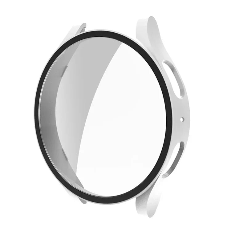 Samsung Galaxy Watch5 44mm用 ENKAY Hat-Prince フルカバレッジ PCフレーム＋9H強化ガラスケース