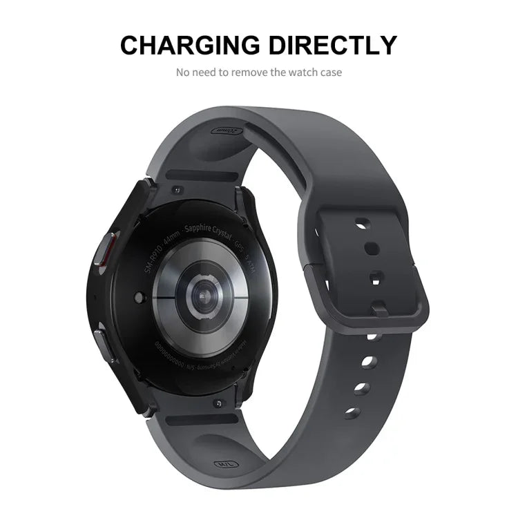 Samsung Galaxy Watch5 44mm用 ENKAY Hat-Prince フルカバレッジ PCフレーム＋9H強化ガラスケース