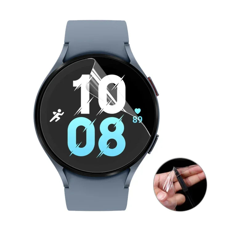Samsung Galaxy Watch5 44mm用 ENKAY Hat-Prince フルスクリーンカバレッジ TPUソフトフィルム、1枚、2枚
