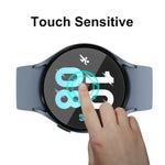 Samsung Galaxy Watch5 44mm用 ENKAY Hat-Prince フルスクリーンカバレッジ TPUソフトフィルム、1枚、2枚