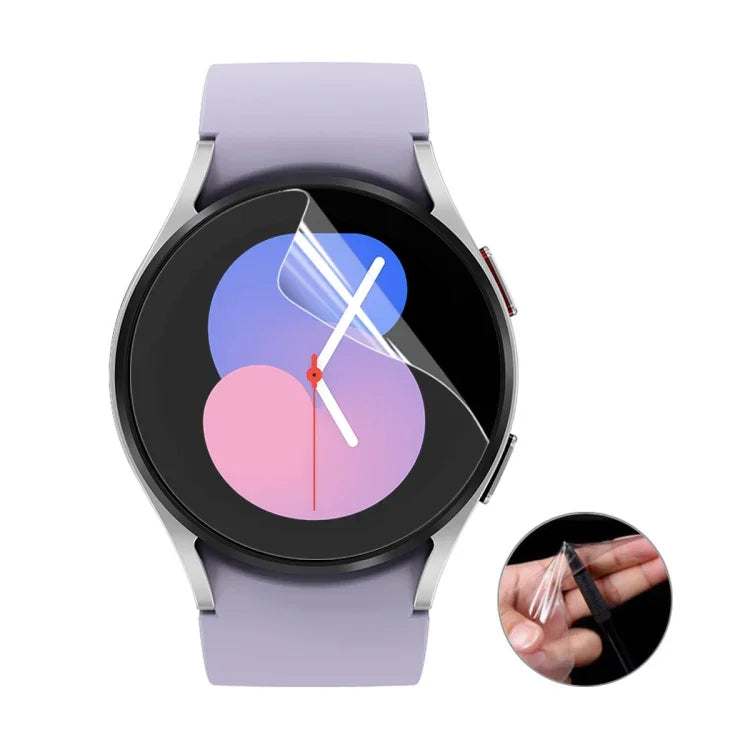 Samsung Galaxy Watch5 40mm用 ENKAY Hat-Prince フルスクリーンカバレッジ TPUソフトフィルム、1枚、2枚