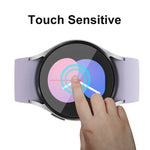 Samsung Galaxy Watch5 40mm用 ENKAY Hat-Prince フルスクリーンカバレッジ TPUソフトフィルム、1枚、2枚