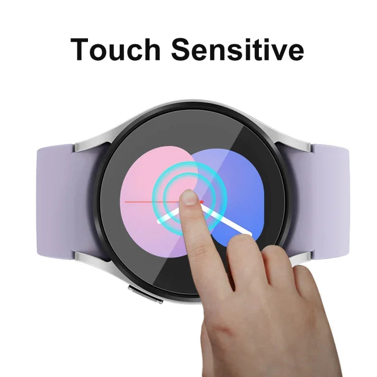 Samsung Galaxy Watch5 40mm用 ENKAY Hat-Prince フルスクリーンカバレッジ TPUソフトフィルム、1枚、2枚