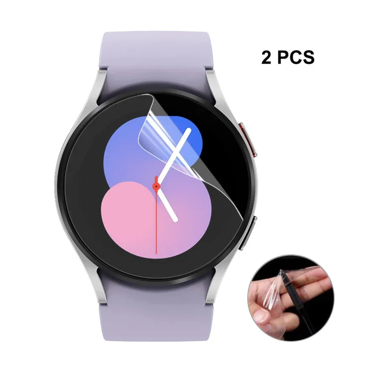 Samsung Galaxy Watch5 40mm用 ENKAY Hat-Prince フルスクリーンカバレッジ TPUソフトフィルム、1枚、2枚