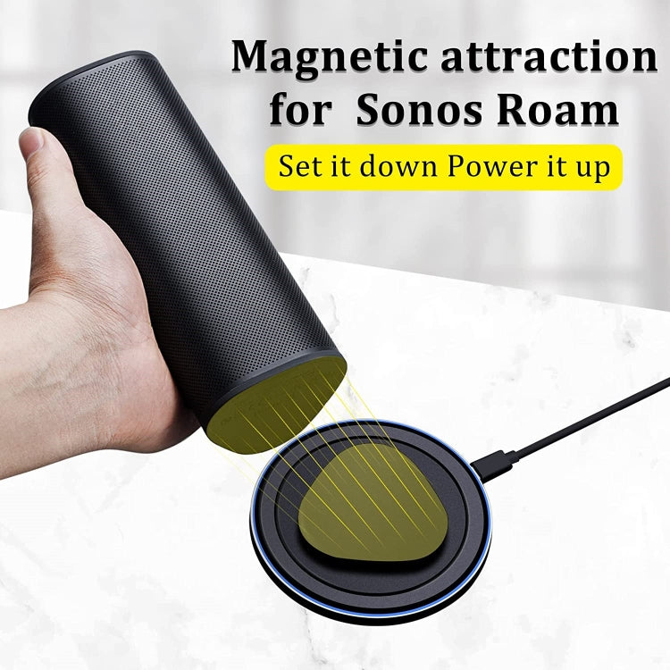 Sonos Roam Bluetoothスピーカー用マグネット式ワイヤレス充電ドック、Sonos Roam用