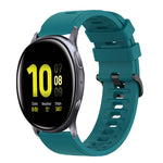 20mm Solid Color Soft Silicone Watch Band, For Samsung Galaxy Watch Active 2 44mm, For Samsung Galaxy Watch 42mm