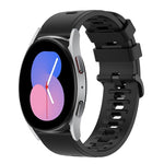20mm Solid Color Soft Silicone Watch Band, For Samsung Galaxy Watch Active 2 44mm, For Samsung Galaxy Watch 42mm