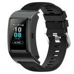 18mm Solid Color Silicone Watch Band, For Huawei Band B5, For Honor S1