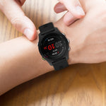 18mm Solid Color Silicone Watch Band, For Huawei Band B5, For Honor S1