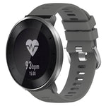 18mm Solid Color Silicone Watch Band, For Huawei Band B5, For Honor S1