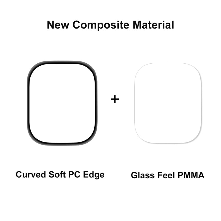 ENKAY 3D ソフト PC エッジ PMMA スクリーンフィルム Apple Watch Ultra / Ultra 2 / Ultra 3 49mm 用、1枚、2枚、5枚、10枚