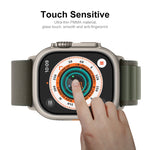 ENKAY 3D ソフト PC エッジ PMMA スクリーンフィルム Apple Watch Ultra / Ultra 2 / Ultra 3 49mm 用、1枚、2枚、5枚、10枚