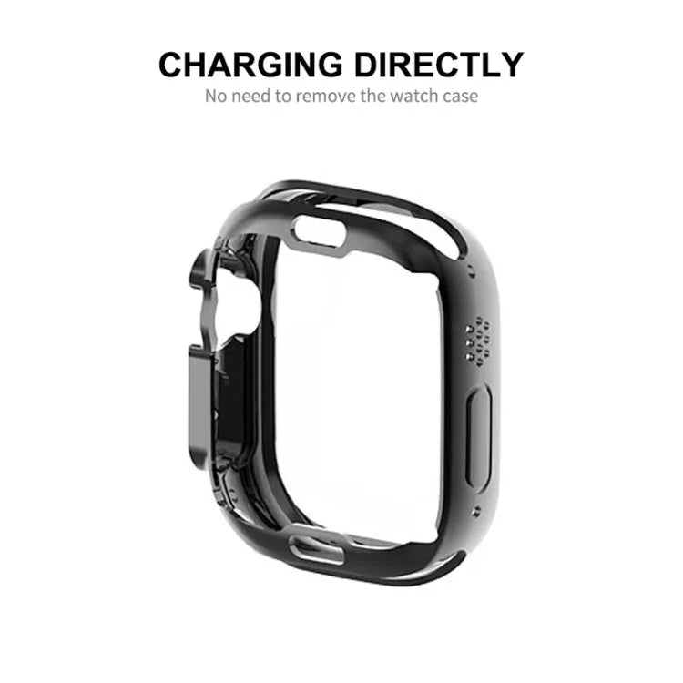 ENKAY 電気めっきソフトTPUケース スクリーンフィルム付き Apple Watch Ultra 3 / 2 / 1 49mm用