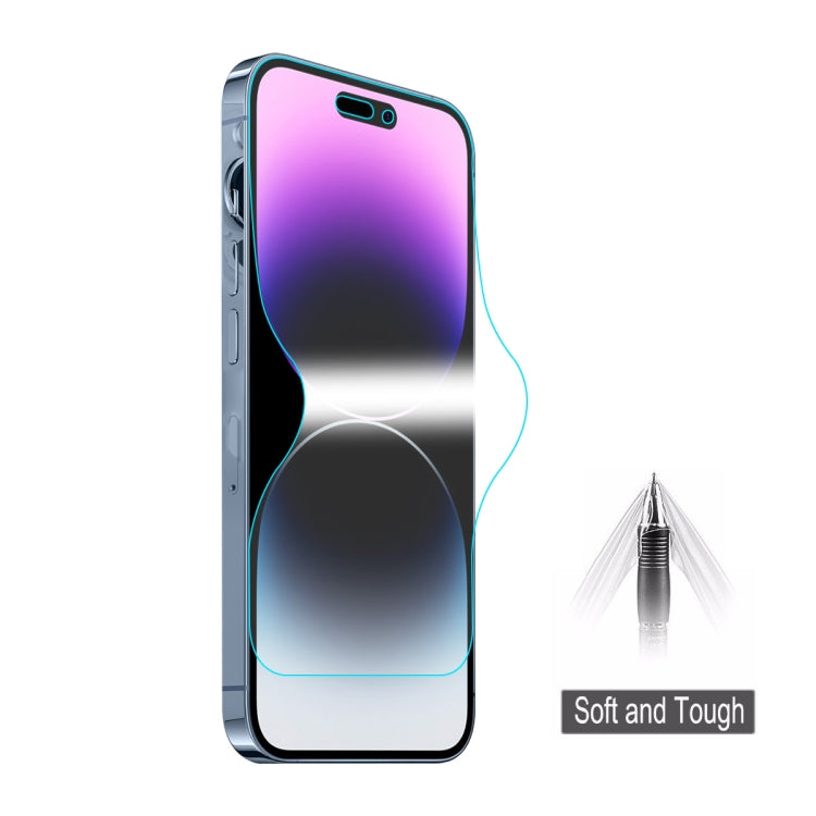 ENKAY フルグルー 防爆 ハイドロゲルフィルム iPhone 14 Pro Max 用、iPhone 14 Pro Max 用（1枚入り）、iPhone 14 Pro Max 用（2枚入り）、iPhone 14 Pro Max 用（5枚入り）、iPhone 14 Pro Max 用（10枚入り）