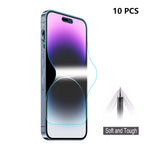 ENKAY フルグルー 防爆 ハイドロゲルフィルム iPhone 14 Pro Max 用、iPhone 14 Pro Max 用（1枚入り）、iPhone 14 Pro Max 用（2枚入り）、iPhone 14 Pro Max 用（5枚入り）、iPhone 14 Pro Max 用（10枚入り）