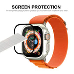 Apple Watch Ultra 3 / 2 / 1 49mm用 ENKAY 2-in-1 PCケース + フルカバレッジ9H強化ガラスフィルム