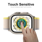 Apple Watch Ultra 1 / 2 / 3 49mm用 ENKAY 0.2mm 9H強化ガラスウォッチフィルム、1枚、2枚、5枚、10枚