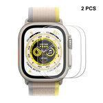 Apple Watch Ultra 1 / 2 / 3 49mm用 ENKAY 0.2mm 9H強化ガラスウォッチフィルム、1枚、2枚、5枚、10枚