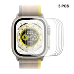 Apple Watch Ultra 1 / 2 / 3 49mm用 ENKAY 0.2mm 9H強化ガラスウォッチフィルム、1枚、2枚、5枚、10枚