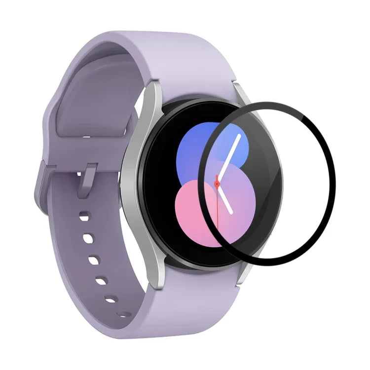 Samsung Galaxy Watch5 40mm用 ENKAY 9H フルカバー 強化ガラス 保護フィルム, 1枚, 2枚, 5枚, 10枚