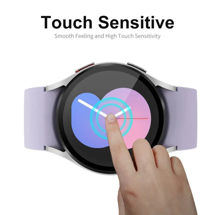 Samsung Galaxy Watch5 40mm用 ENKAY 9H フルカバー 強化ガラス 保護フィルム, 1枚, 2枚, 5枚, 10枚