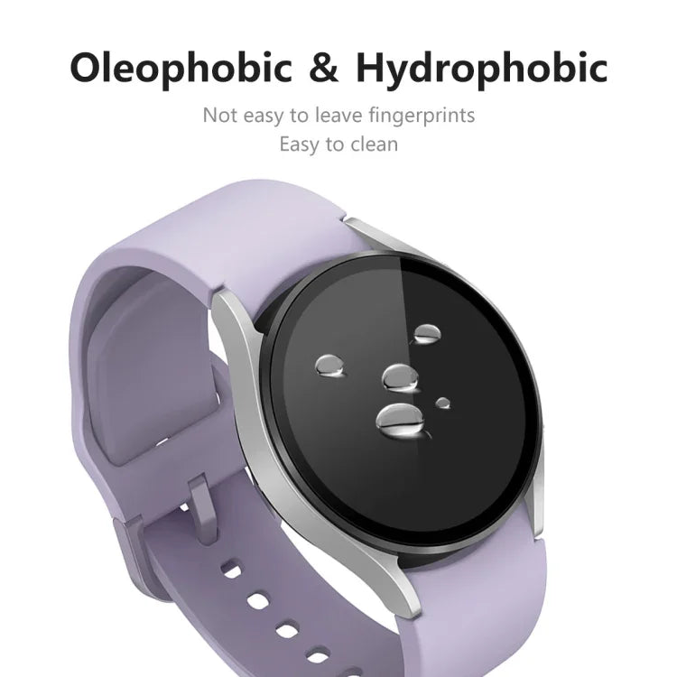 Samsung Galaxy Watch5 40mm用 ENKAY 9H フルカバー 強化ガラス 保護フィルム, 1枚, 2枚, 5枚, 10枚